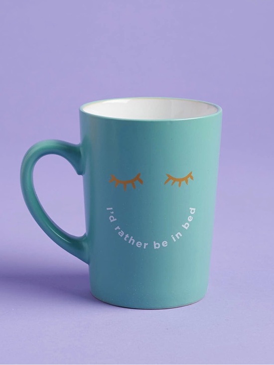 Homemade by Ayesha Other - Homemade by Ayesha 15oz ceramic mug “I’d rather be in bed” - New